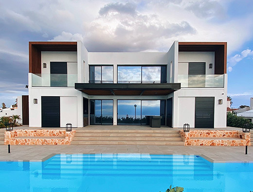 Luxury penthouse suite